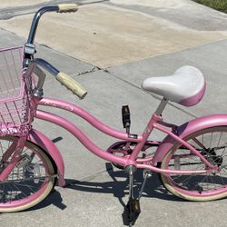 Woman Beach Cruiser