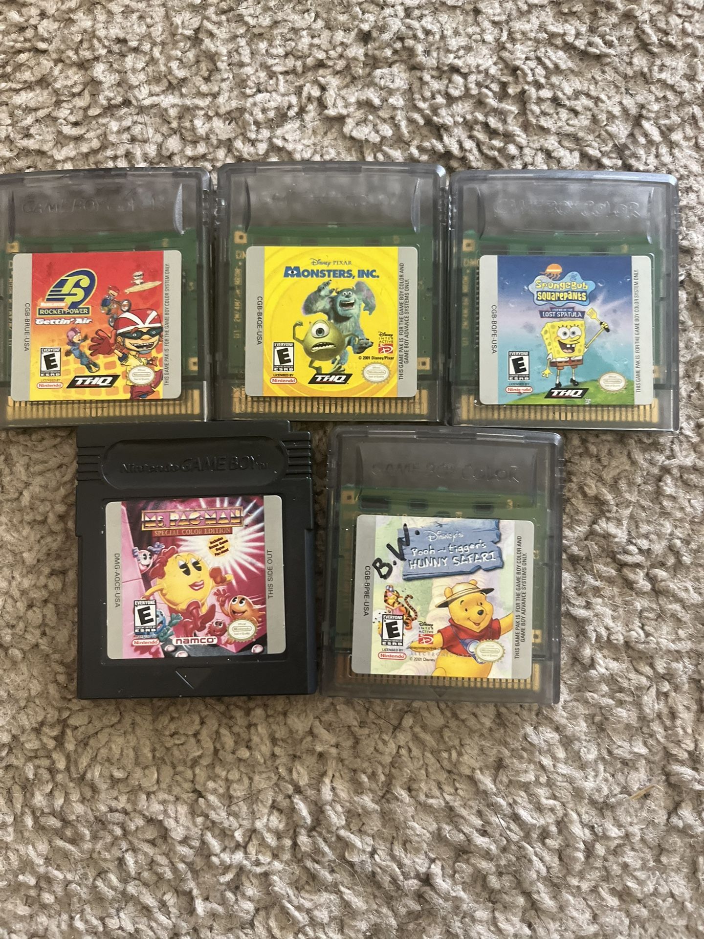 Original Game boy Games 