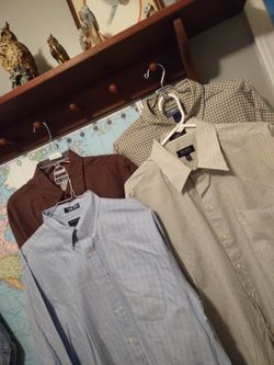 Lot of4- Mens Dress Shirts..$4- each OR $12/takes all 4