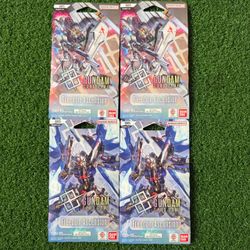 Gundam Card Game Freedom Ascension  Booster Packs l