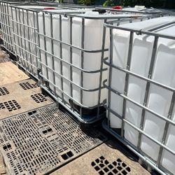 275 gallons Water Tanks Available 