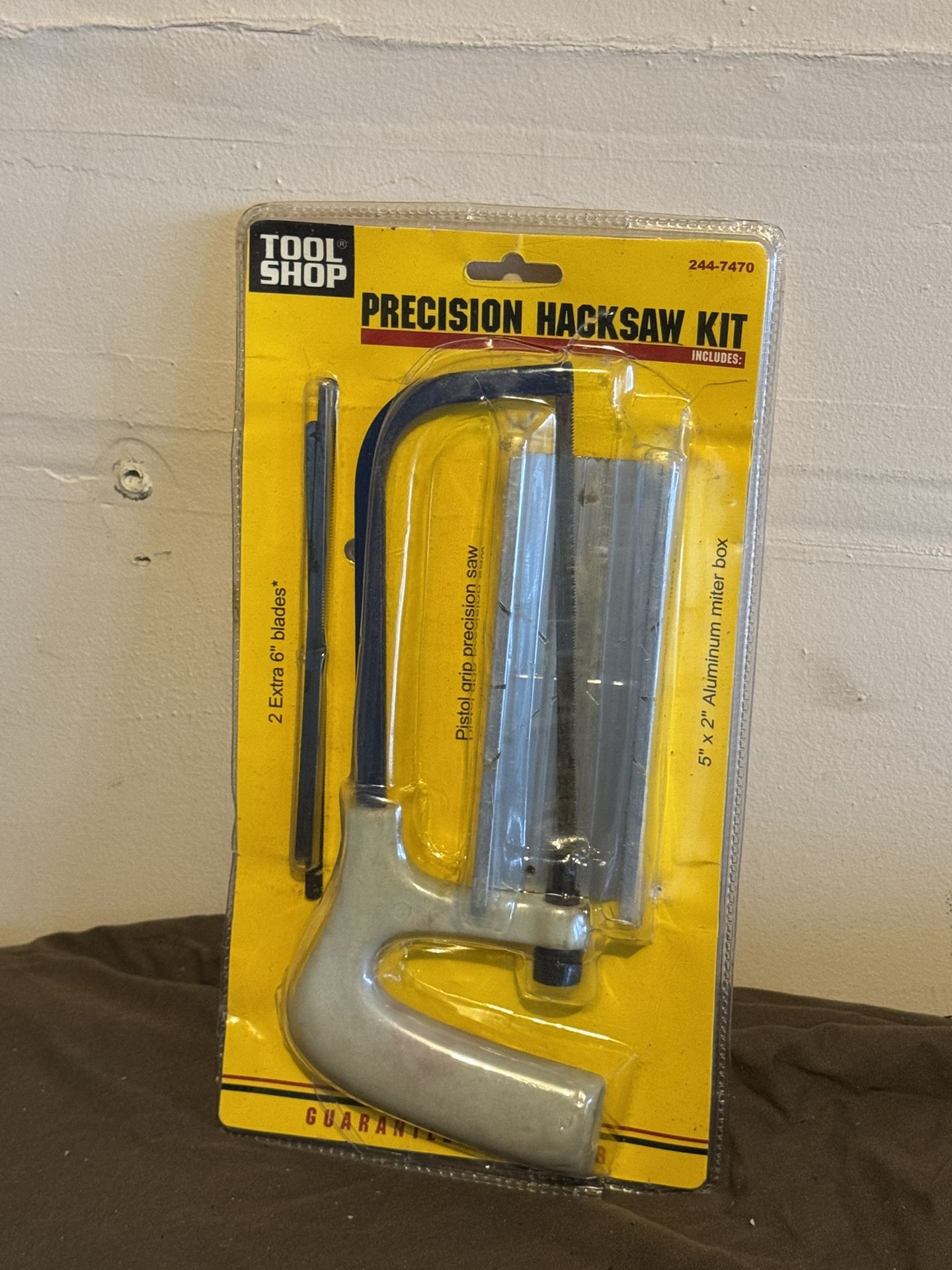 Brand New Tool Shop Precision Hacksaw Kit