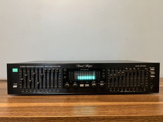 ADC Sound Shaper SS-315X Stereo Frequency Equalizer / Spectrum Analyzer With European Plug