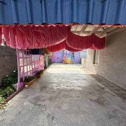 Aerial Fringe Decorations