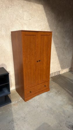 2-Door 1-Drawer Bedroom Armoire Closet