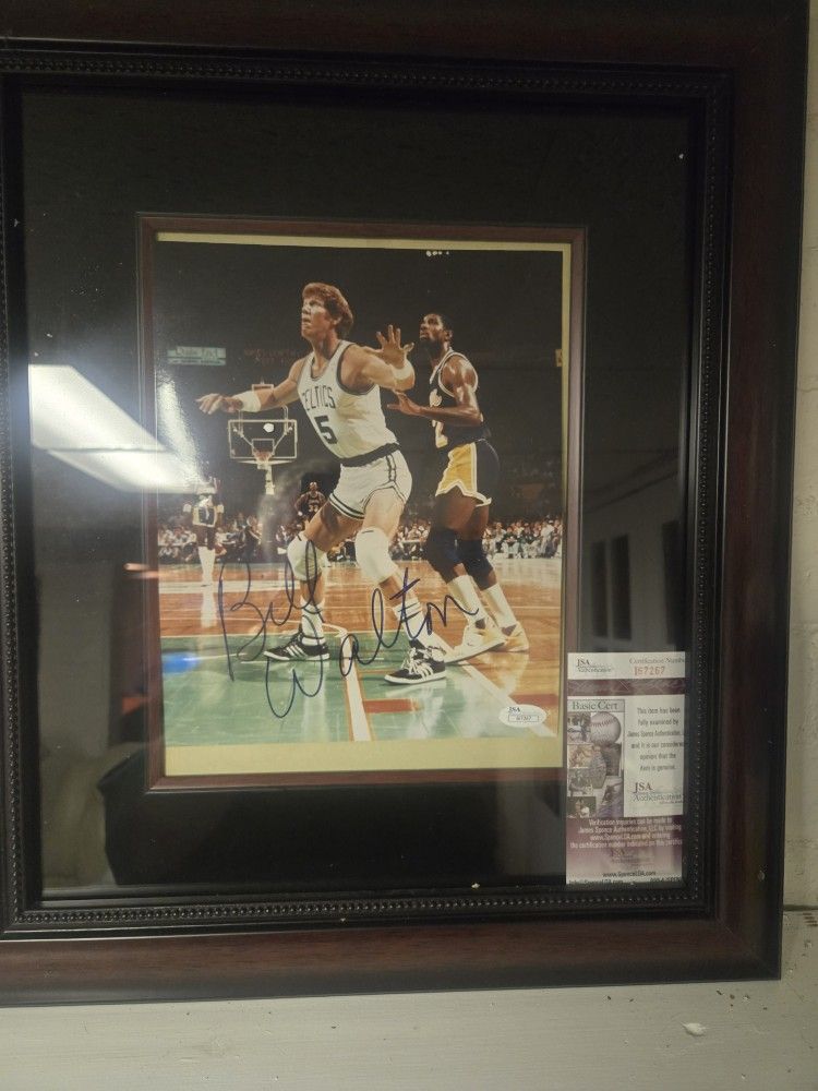 Bill Walton Autographed 8x10 Authentic