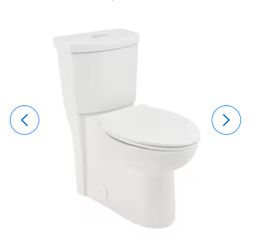 New American Standard Clean White Elongated toilet