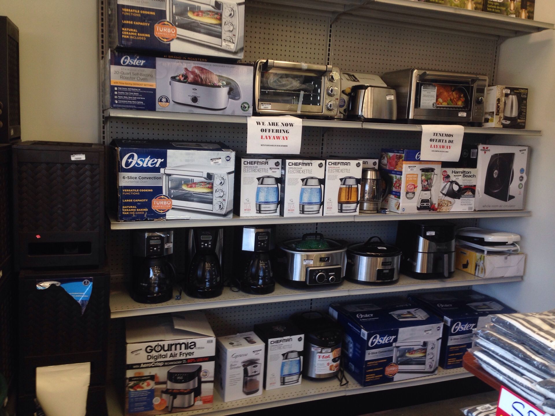 Appliances toasters crockpots and much more