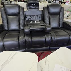 2PC-LIVING-ROOM-SET-RECLINERS Heat Rest ✅ Delivery available ✅ Financing Options Available!✔️✨️No Credit Needed✔️✨️$0 Or $50 Down Payment✨️
