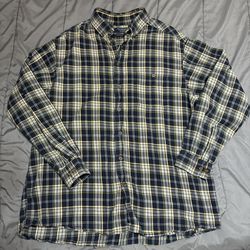 Roundtree and Yorke outdoors button up Authentic Portuguese Flannel NWOT