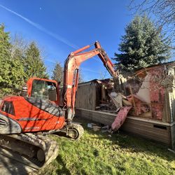 Excavator And Demo