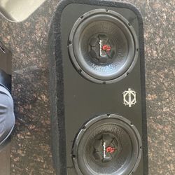 Digital Audio Box With (2) 10” Speakers.