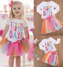 2t, It’s  My First Birthday Shirt , Long Sleeves