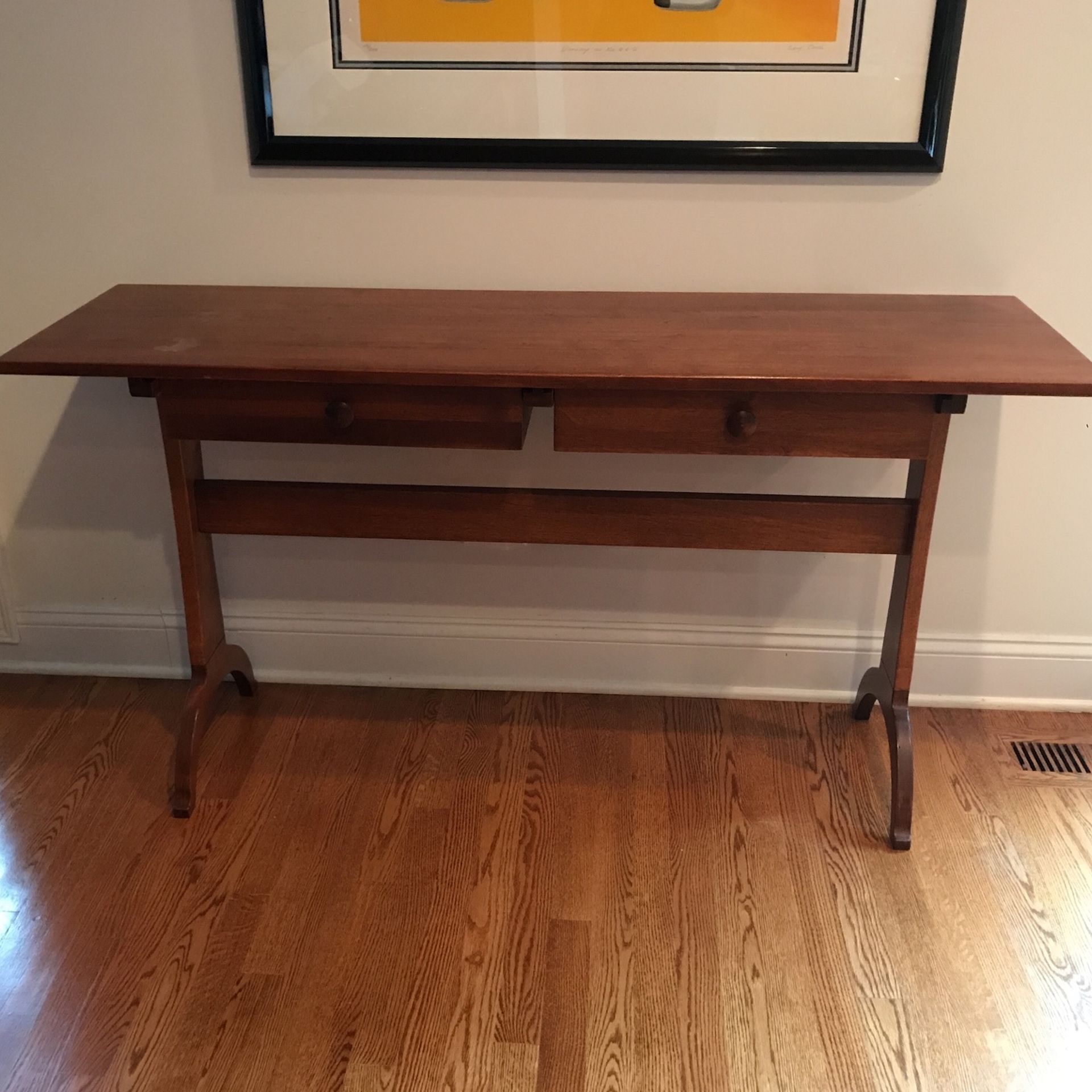 Shaker/Amish Style Table bought at the Shaker Store in Evanston. Some marks on top. Gorgeous! A Bargain at $175-