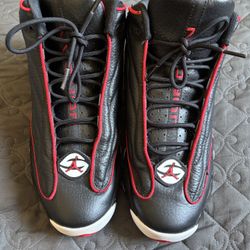 Air Jordans Pro Strong red and white 