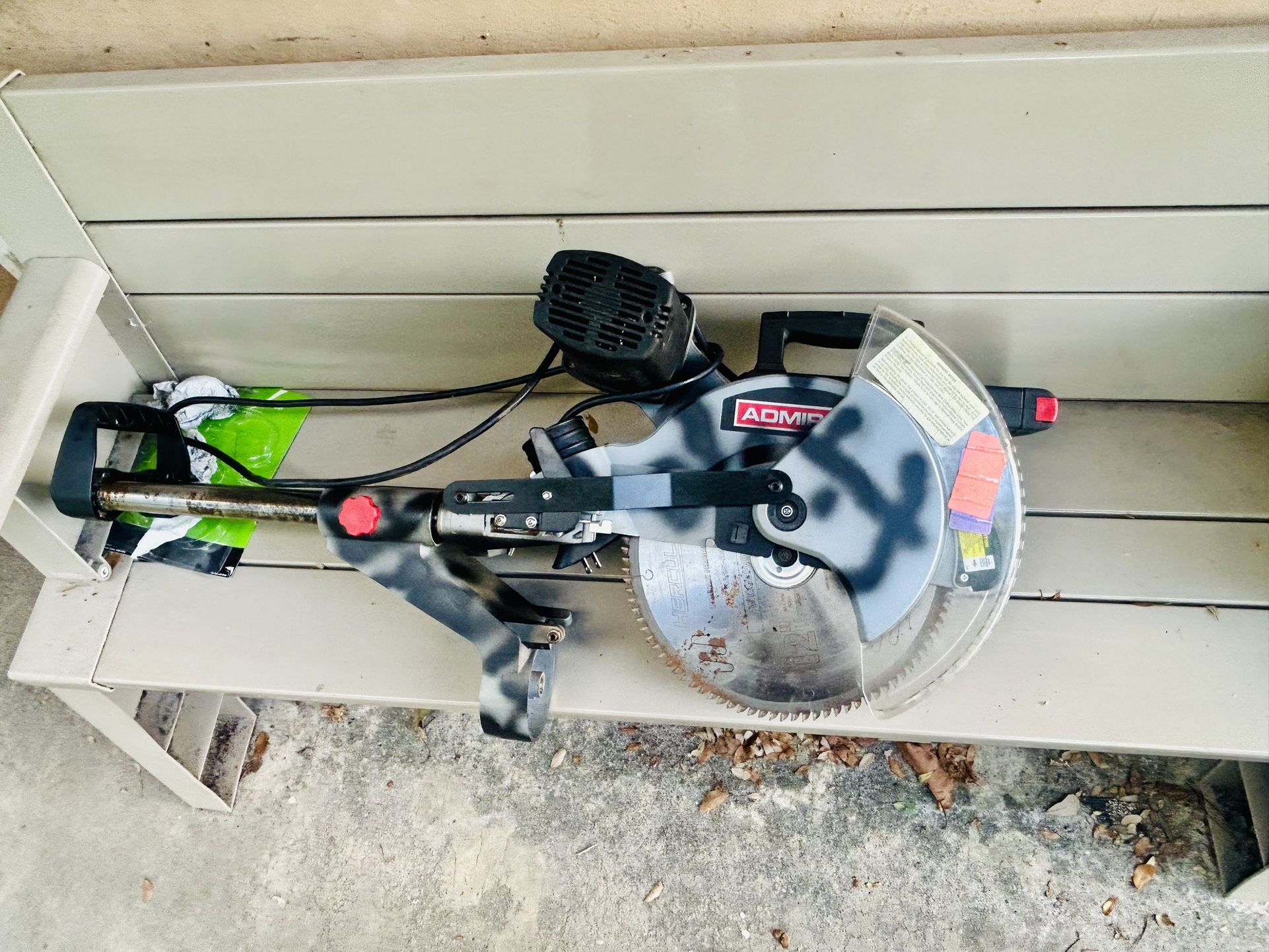 12” Miter Saw & Aluminum Stand 