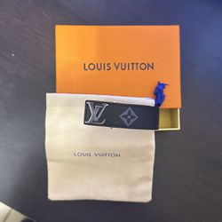 LV Leather Bracelet 