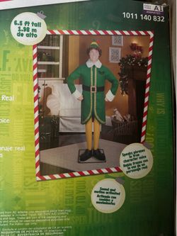 Buddy the elf animatronic