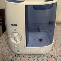 Vicks Warm Moisture Humidifier White/Blue