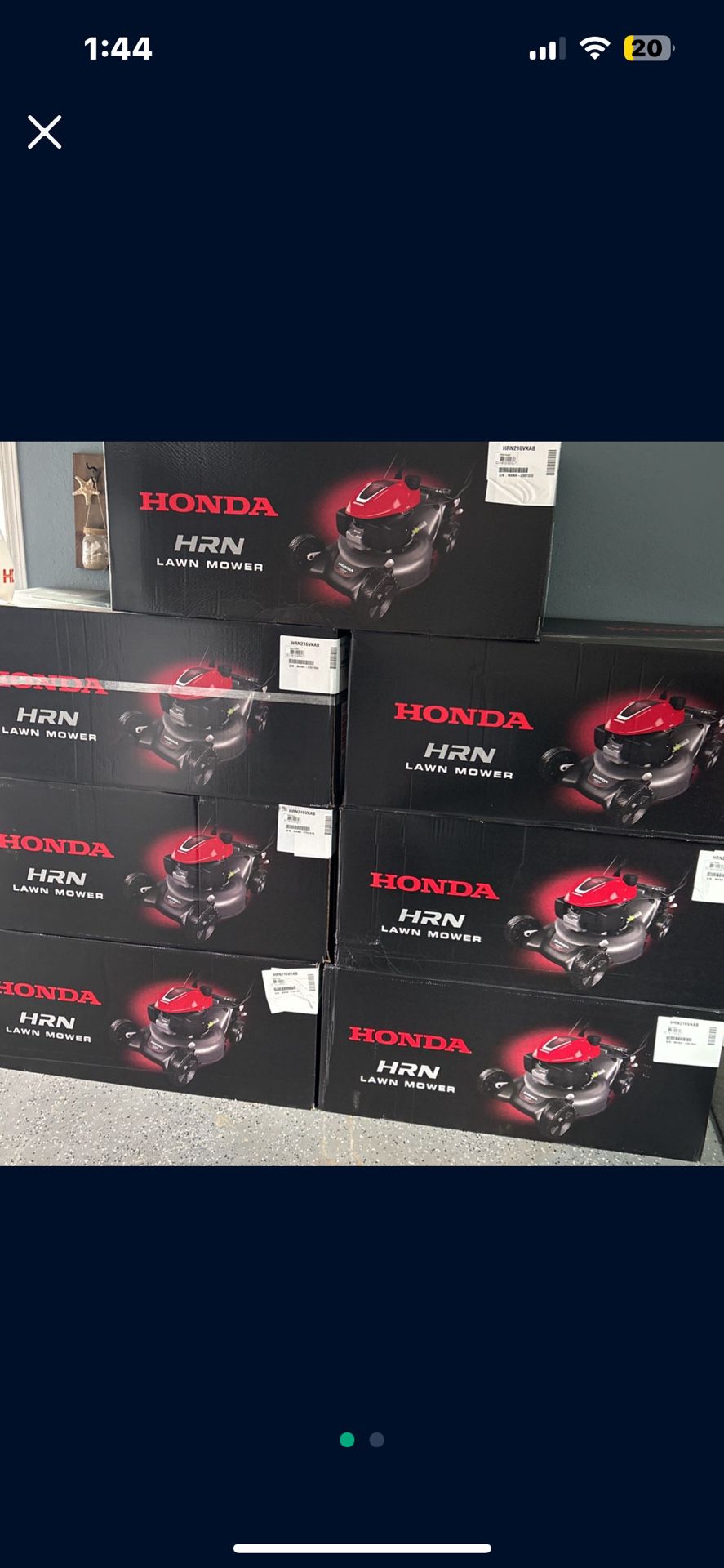 Honda Mowers 