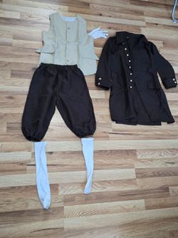 1800s Washington kids costume