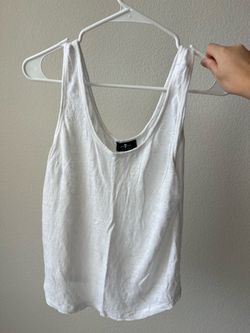 S 7 For All Mankind 100% Linen Tank