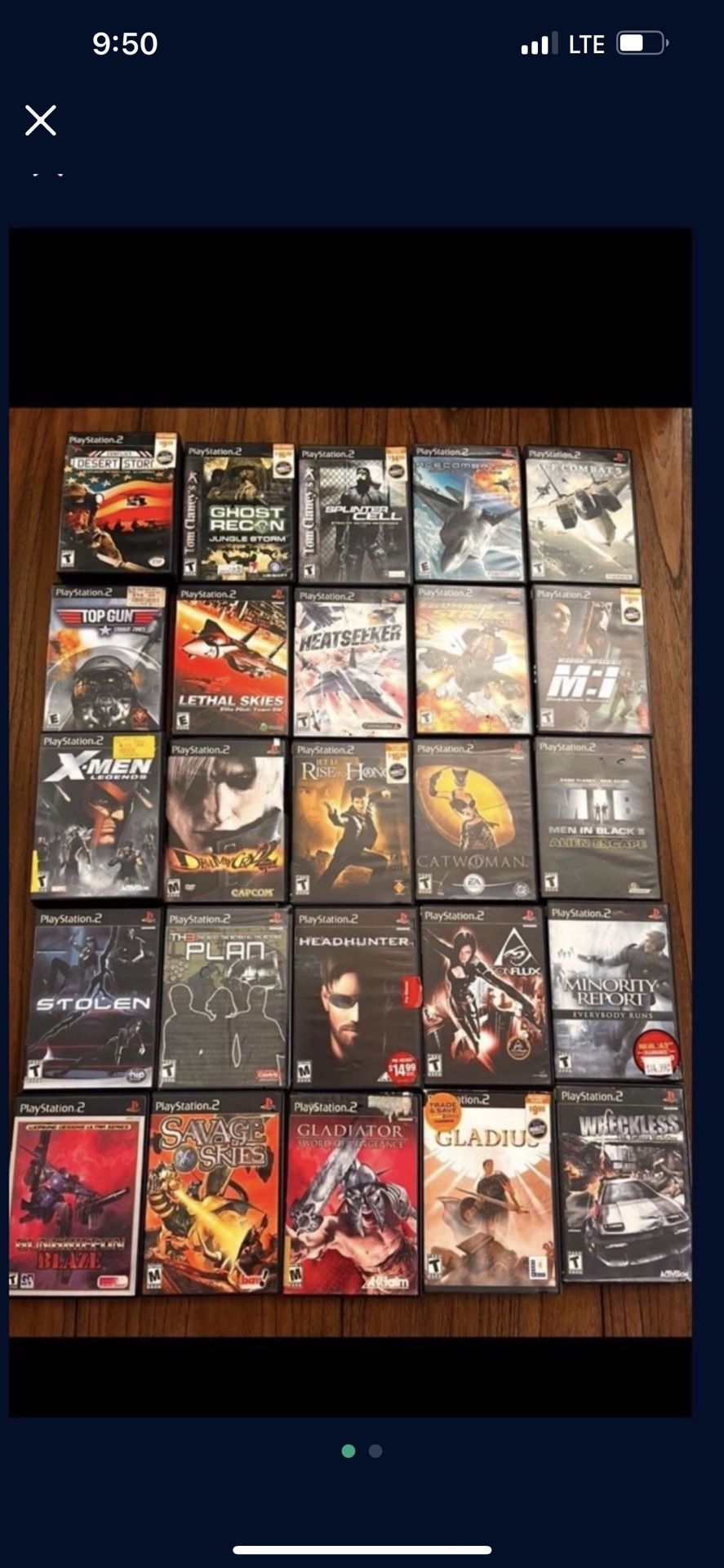 PlayStation 2 PS2 Video Games