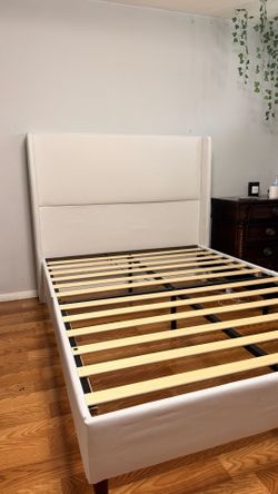 full size upholstered bed frame