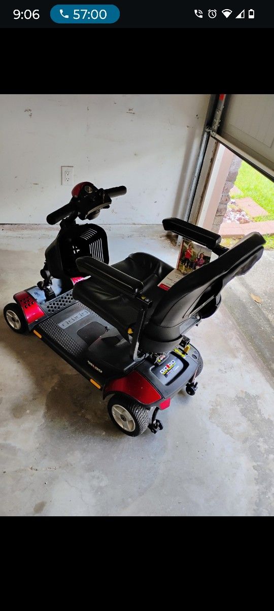 Pride Go Go Elite 4 Wheel Mobility Scooter