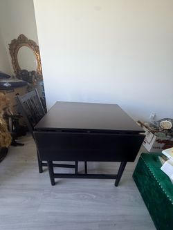 IKEA table with 4 chairs