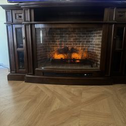 Chimenea  Heater 66” Wood 