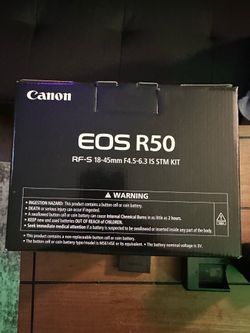 Canon EOS R50 4K camera