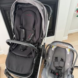 Nuna Stroller And Car seat Set