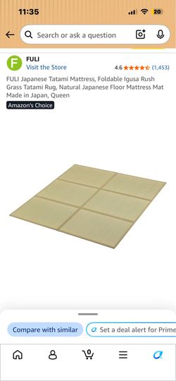 Tatami Mattress Mat Queen Size.