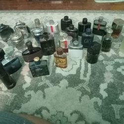 Different kinds of cologne