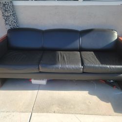 Leather Sofa 