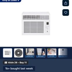 GE 6000 BTU small Room Up To 250 Sq Ft AC 
