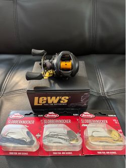 TEAM LEW'S PRO SP SKIPPING AND PITCHING 8.3:1 LEFT HAND BAITCAST REEL