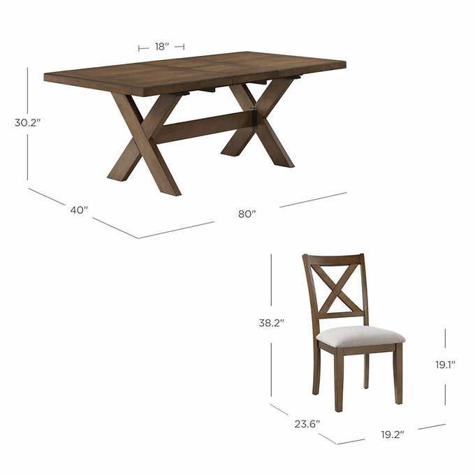 Lathan piece Dining Table Set $900