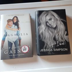 Hardback Books In Excellent Condition $8 each JESSICA SIMPSON IS SOLD