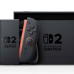 Switch 2 (Brand New No Box) has dock, joycon grip, hdmi, 512 micro sd,