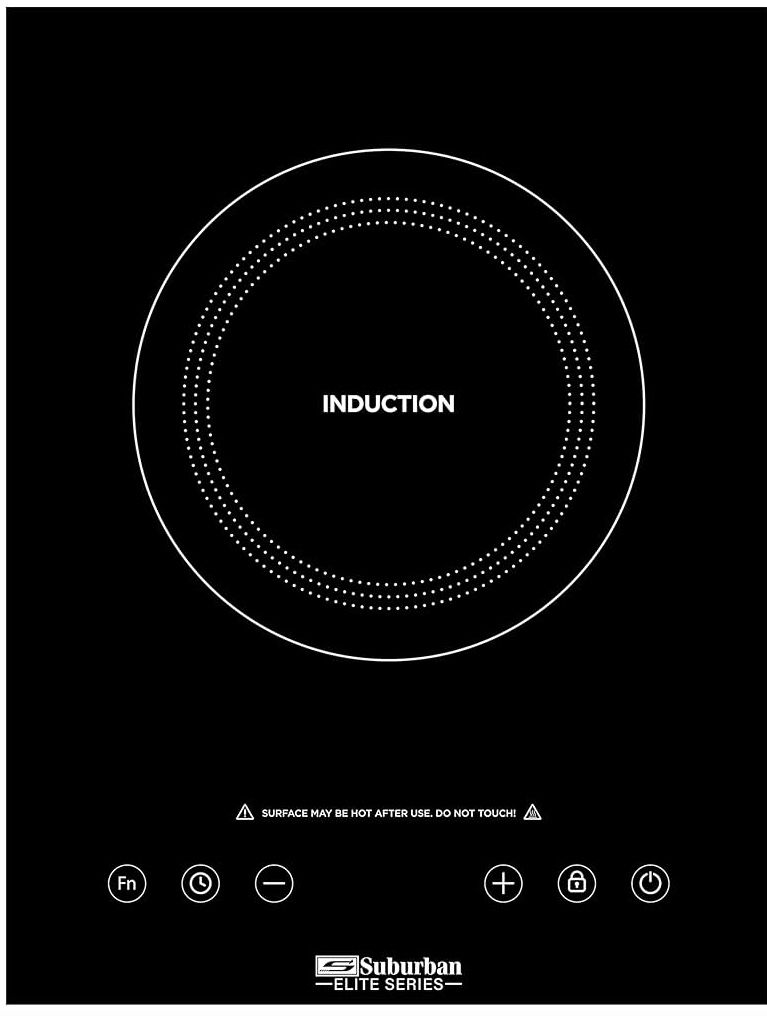 NIB Suburban Elite Series Single Element Induction Cooktop Rv, Camping, Catering, Small Apartment