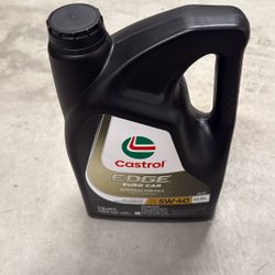 3 Quarts engine oil castro SYNTHETIC SAE 5W-40