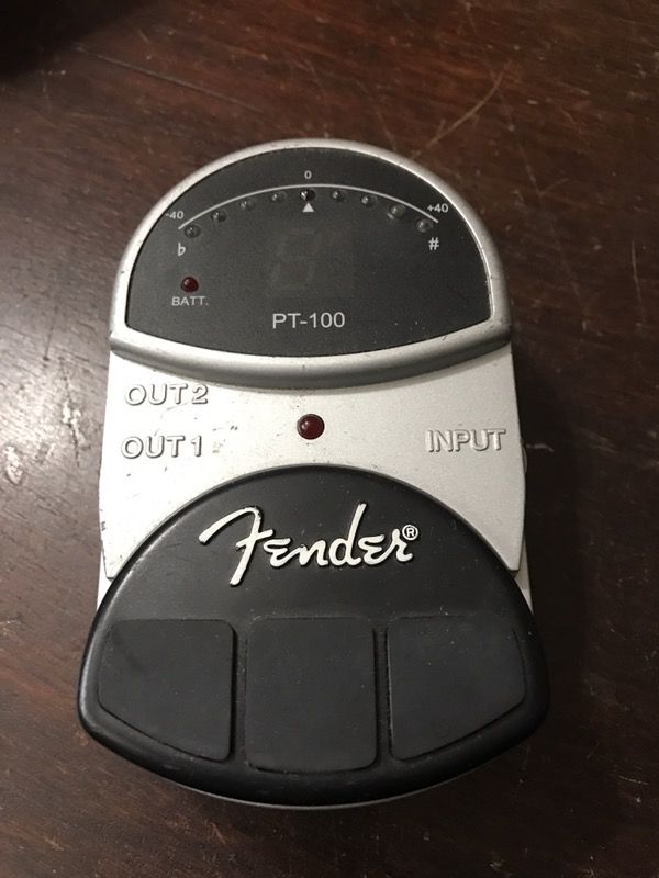 Fender PT – 100 pedal tuner