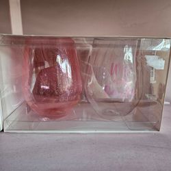 Stemless Wine Glass Set of 2