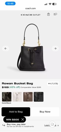 Rowan bucket bag