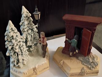7" Chronicles of Narnia Bookend figures, 2 pieces