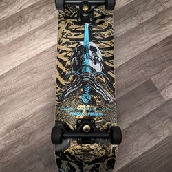 Custom Powell Peralta Skull and Sword Skateboard