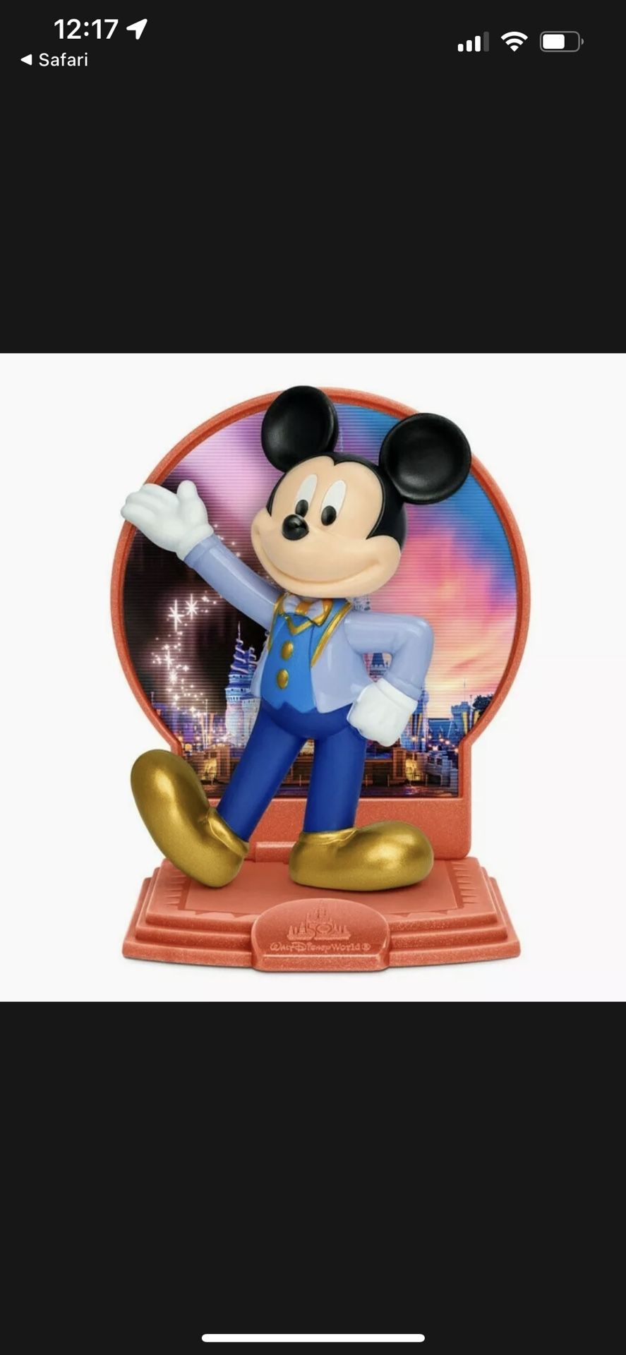 Disneyworld 50th McDonald’s Toy Mickey