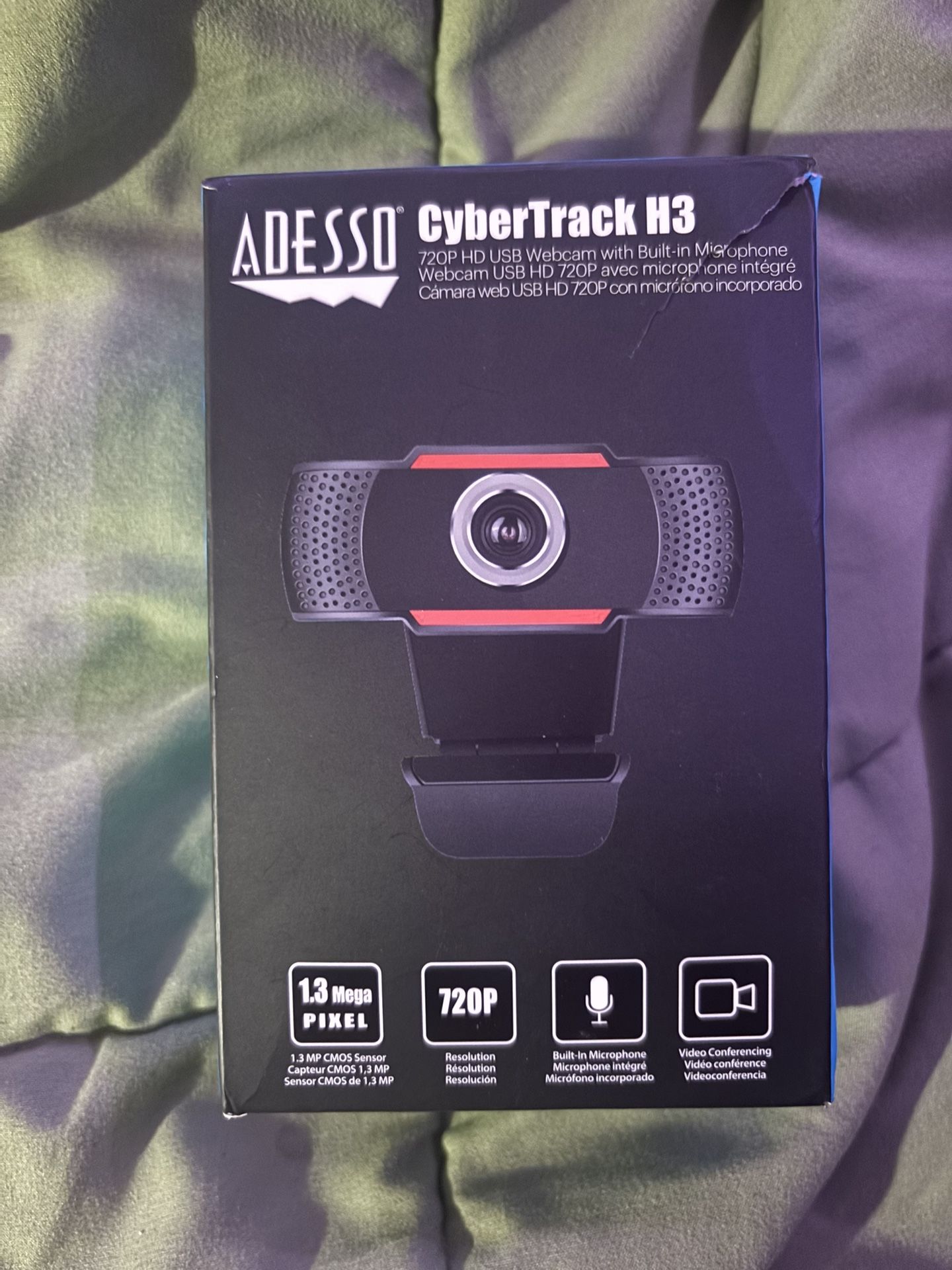 Adesso Cybertrack H3 Webcam